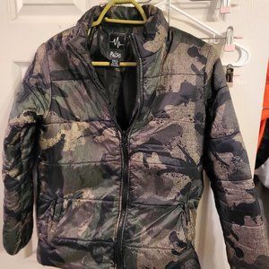 pulse youth xl boys camo jacket
